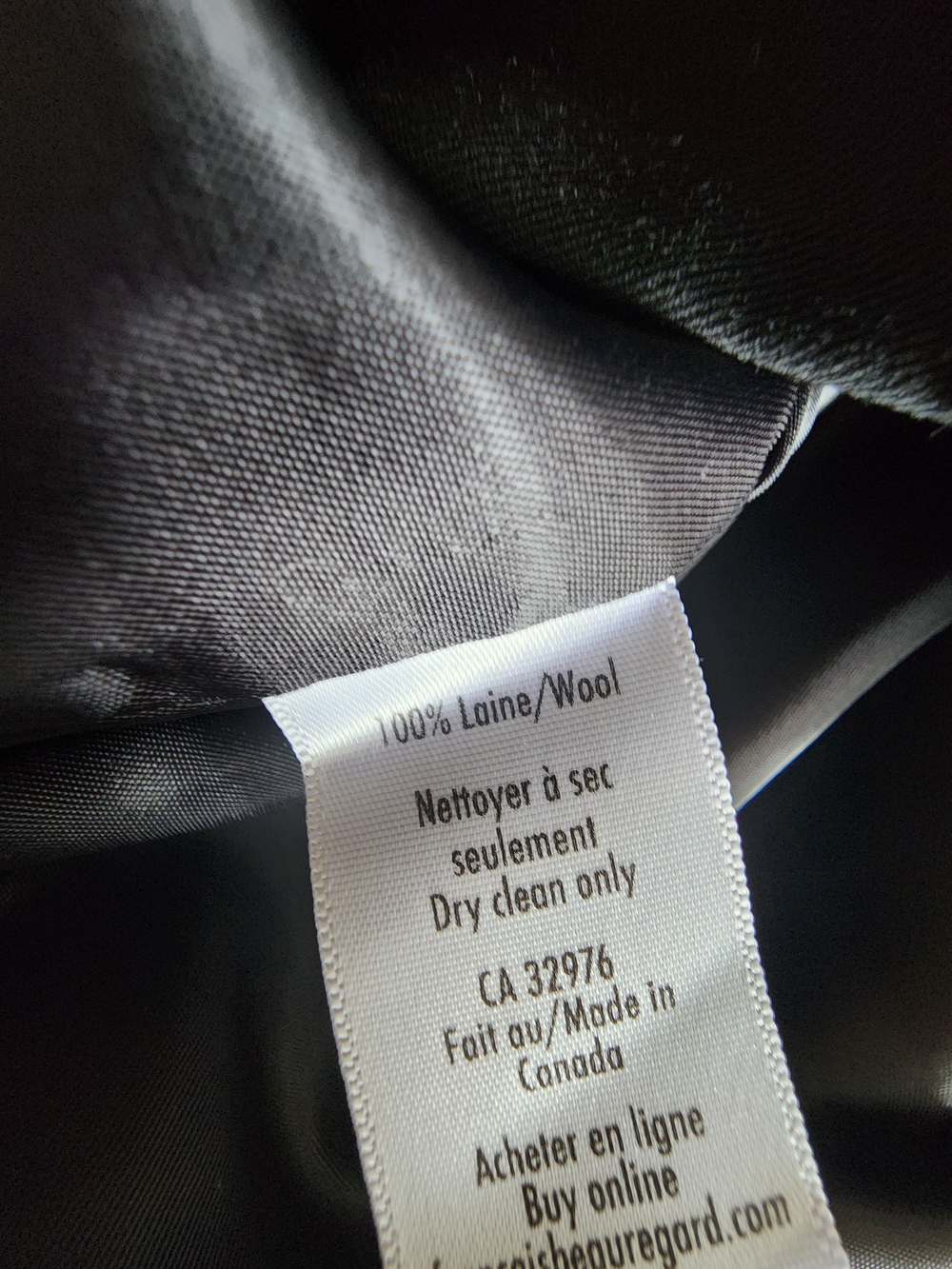 NWT François Beauregard "Céline" Dress - Black - Made in Canada - Size S - Picture 7 of 7